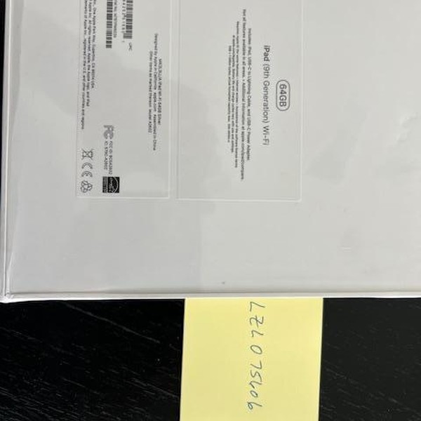 Apple iPad 9th Gen - Wi-Fi, 64 GB, Silver, A2602