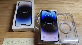Mint
													Apple iPhone 14 Pro - Unlocked, Silver, 256 GB, A2650, photo 1 of 8