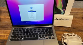 Good
													MacBook Pro 2020 - 13" - Apple M1, Gray, 1 TB, 8 GB, photo 1 of 9