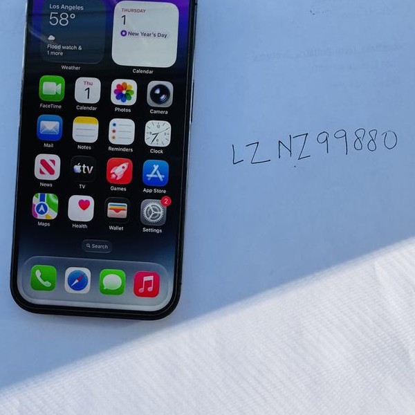 Apple iPhone 14 Pro - Unlocked, 256 GB, Purple, A2650