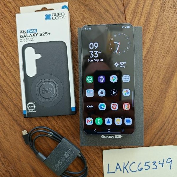 Samsung Galaxy S25 Plus - Unlocked, 256 GB, Blueblack, 12 GB, SM-S936U1