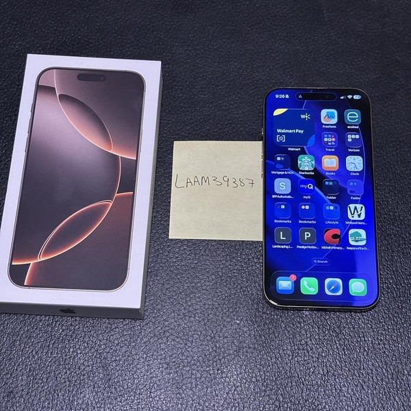 Apple iPhone 16 Pro Max - Unlocked, 256 GB, Desert, A3084