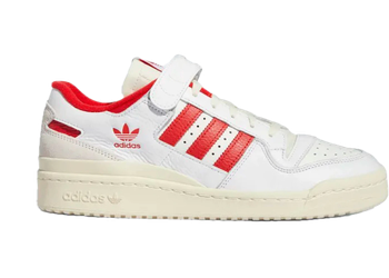 adidas Forum 84 Low White Cream Red for sale