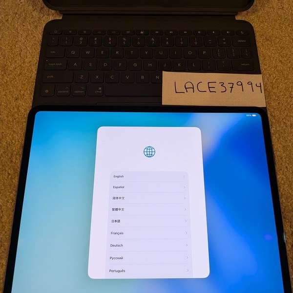 Apple iPad Pro 13 inch (M4) 2024 - Wi-Fi, 256 GB, Black, 8 GB, A2925, Standard Glass