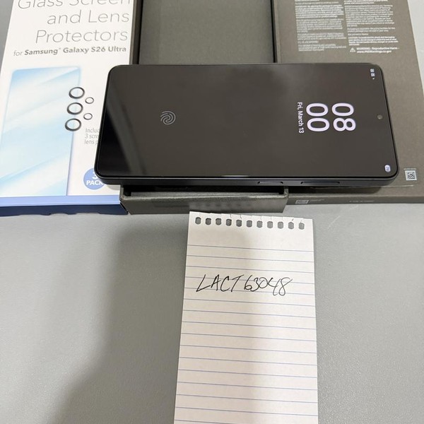 Samsung Galaxy S26 Ultra - Unlocked, 256 GB, Black, 12 GB, SM-S948U1