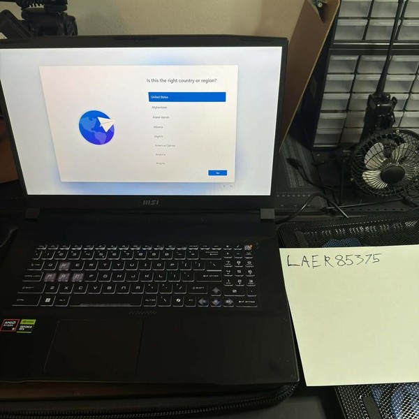 MSI Katana Laptop