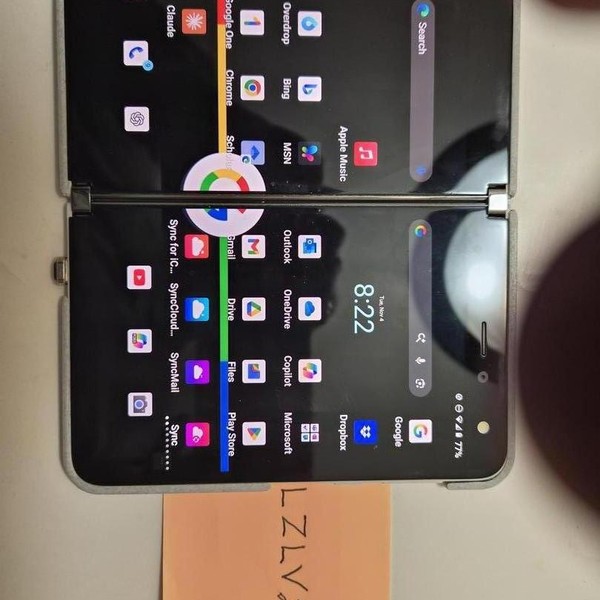 Microsoft Surface Duo - Unlocked, White, 128 GB, 6 GB