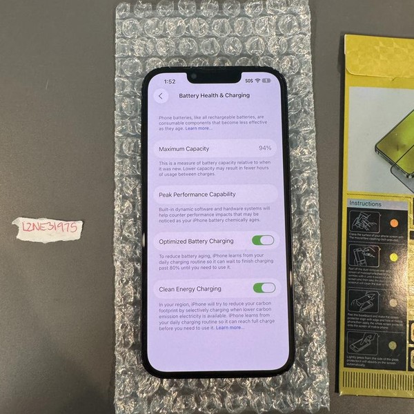 Apple iPhone 14 - Unlocked, 128 GB, Midnight, A2649