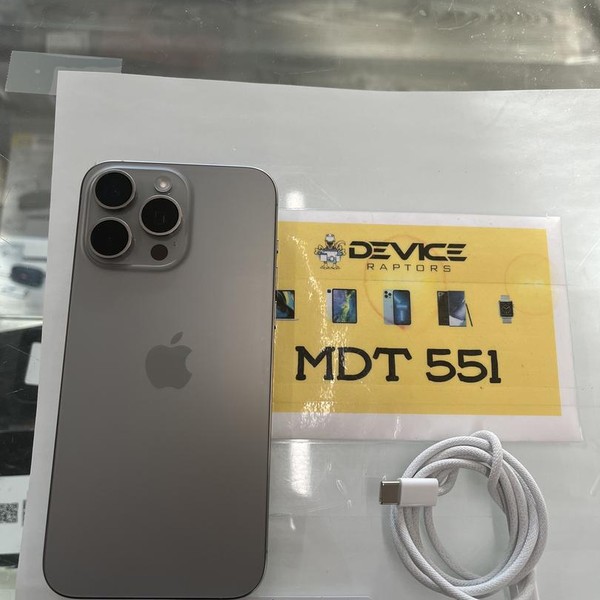 Apple iPhone 15 Pro Max - AT&T, 256 GB, Natural, A2849