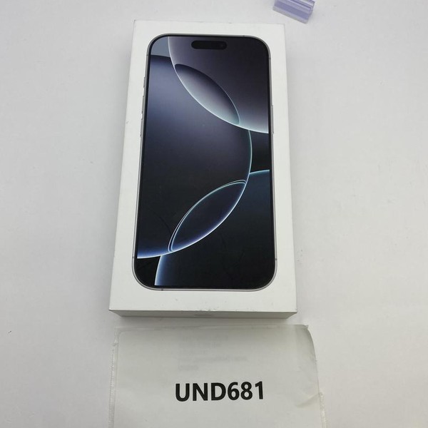 Apple iPhone 16 Pro - Unlocked, 128 GB, White, A3083