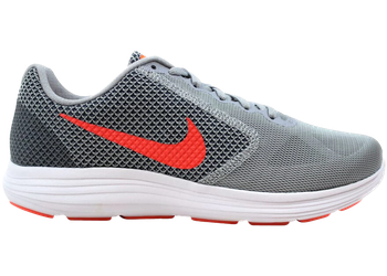 Nike Revolution 3 Wolf Grey Hyper Orange  (Women's) for sale