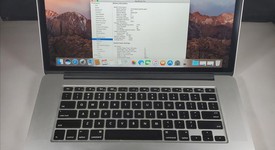 Good
													MacBook Pro 2015 (Retina) - 15" - Silver, 256 GB, 16 GB, photo 1 of 11