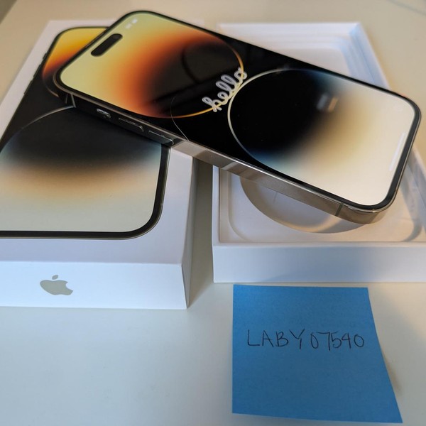 Apple iPhone 14 Pro - Unlocked, 128 GB, Gold, A2650