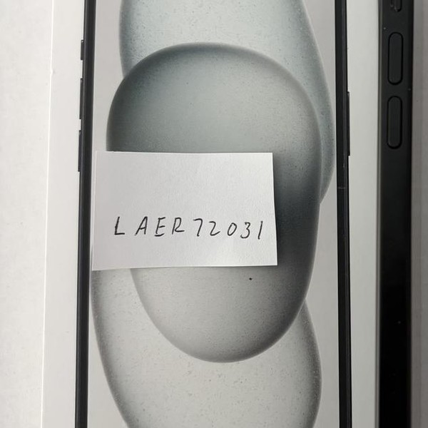 Apple iPhone 15 - Unlocked, 128 GB, Black, A2846