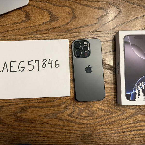 Apple iPhone 16 Pro - Unlocked, 256 GB, Black, A3083