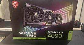Used
													MSI GeForce RTX 4090 - RTX-4090-GAMING-TRIO-24G, Gaming Trio, photo 1 of 13