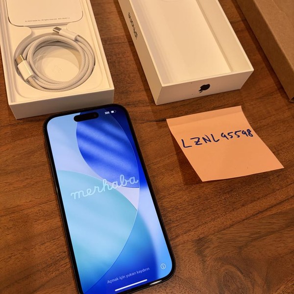 Apple iPhone 15 - Unlocked, 256 GB, Black, A2846