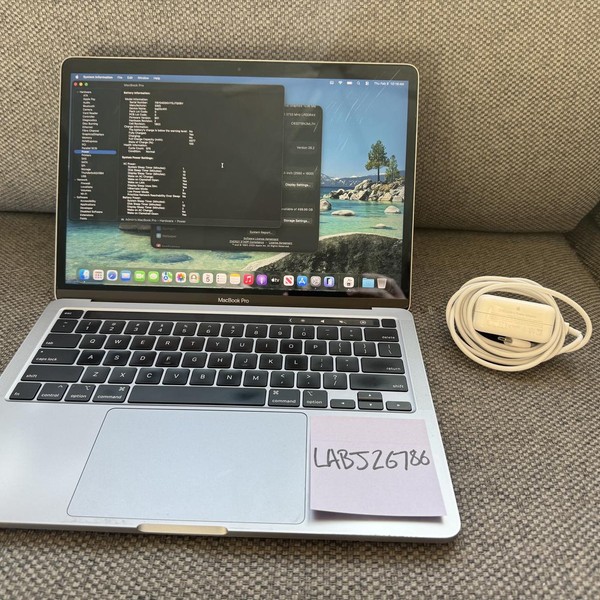 MacBook Pro 2020 - 13 inch - 512 GB, Gray, 16 GB, Intel Core i5