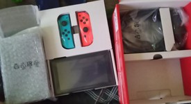New
													Nintendo Switch - Red & Blue, 32 GB, Mario Red & Blue Edition, photo 3 of 3