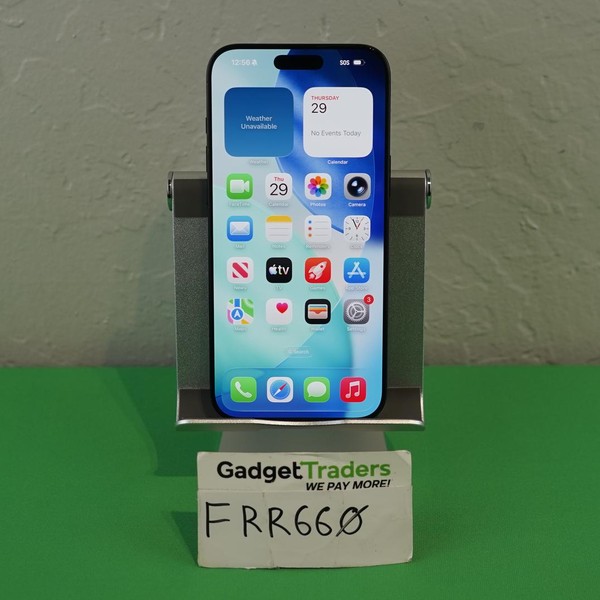 Apple iPhone 16 Pro Max - Unlocked, 256 GB, Black, A3084