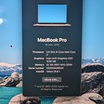 Good MacBook Pro 2019 - 16 inch - 512 GB, Silver, 32 GB, Intel Core i7