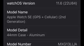 Good
													Apple Watch SE 2nd Gen 44mm - Unlocked, Midnight, A2727 - Cellular, Aluminum, photo 5 of 5