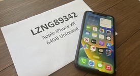 Good
													Apple iPhone Xr - Unlocked, Black, 64 GB, A1984, photo 1 of 4