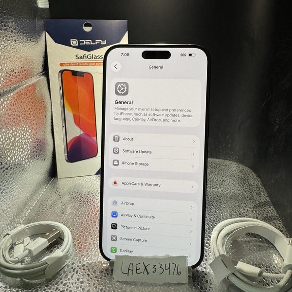 Apple iPhone 15 Pro Max - Spectrum, 256 GB, Black, A2849
