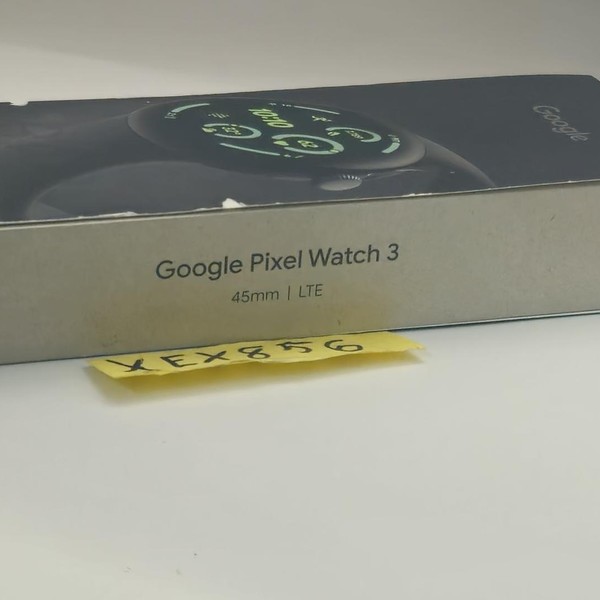Google Pixel Watch 3 - Unlocked, Black, 45mm, LTE