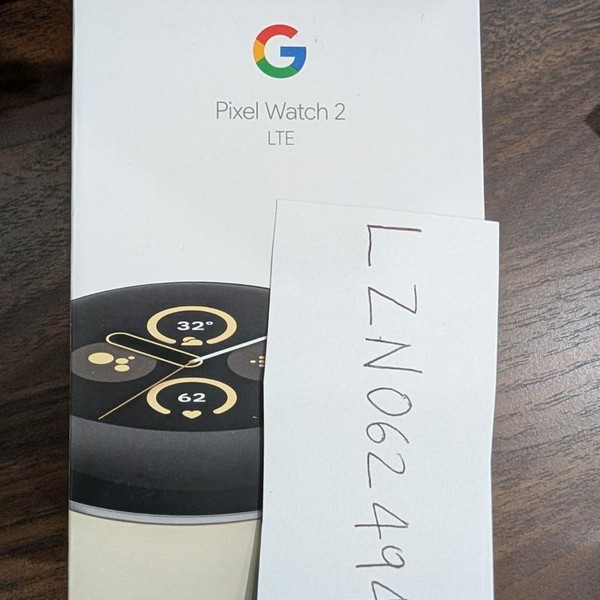 Google Pixel Watch 2 - Unlocked, Silver, LTE