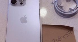 Fair
													Apple iPhone 16 Pro Max - Unlocked, White, 256 GB, A3084, photo 1 of 14