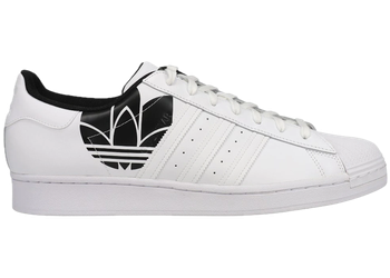 adidas Superstar White Black Trefoil for sale