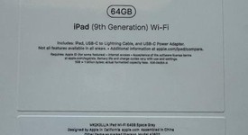 New
													Apple iPad 9th Gen - Wi-Fi, Gray, 64 GB, A2602, photo 3 of 5