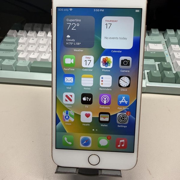 Apple iPhone 8 Plus - Unlocked, 64 GB, Gold, A1897, GSM