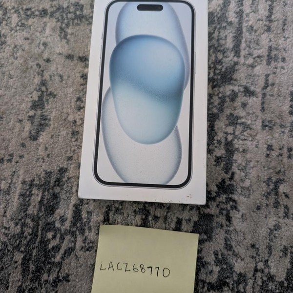 Apple iPhone 15 - Unlocked, 128 GB, Blue, A2846