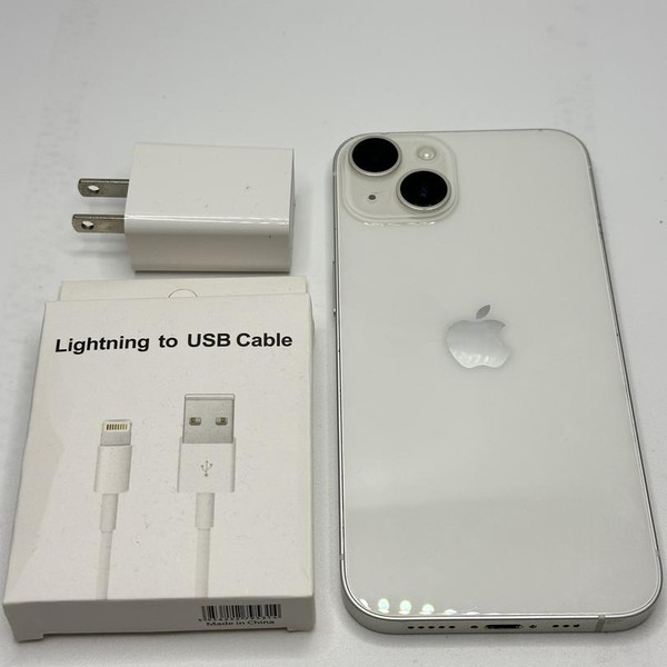 Apple iPhone 14 - Unlocked, 256GB, Starlight, A2649 - LAGU91895