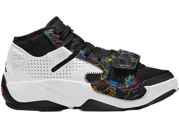 Jordan Zion 2 Noah White Black Multi-Color (GS) for sale