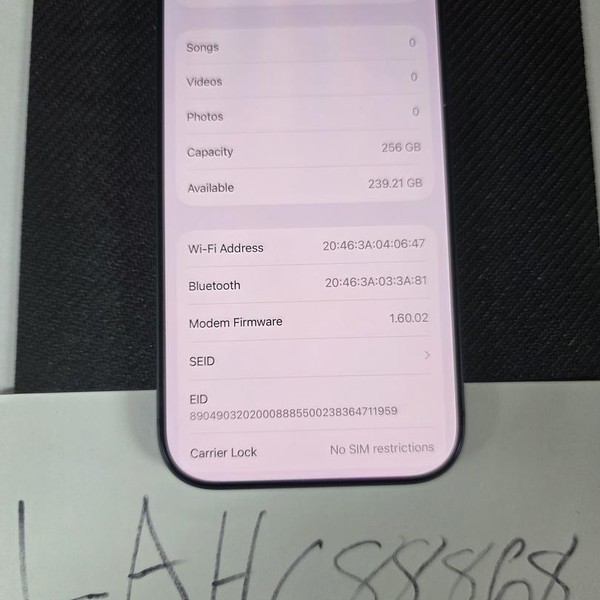 Apple iPhone 17 Pro - Unlocked, 256 GB, Deep Blue, A3256