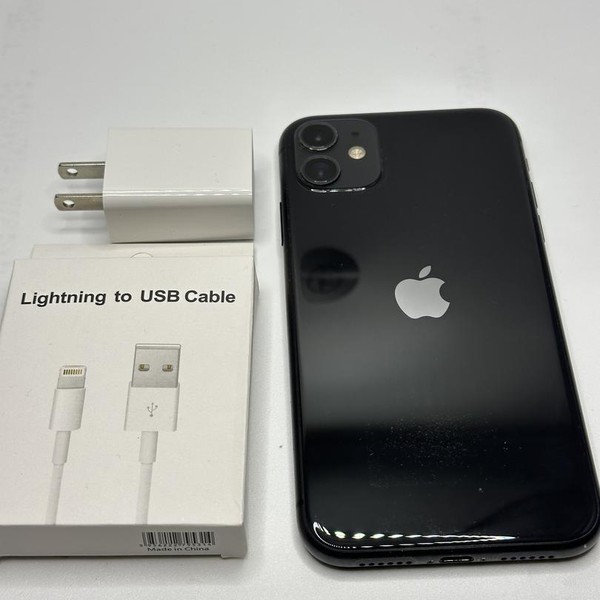 Apple iPhone 11 - Unlocked, 64 GB, Black, A2111