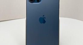 Fair
													Apple iPhone 12 Pro Max - Unlocked, Pacific Blue, 256 GB, A2342, photo 3 of 7