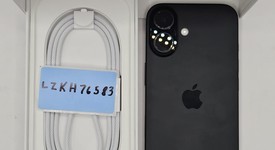 Mint
													Apple iPhone 16 - Unlocked, Black, 256 GB, A3081, photo 2 of 12