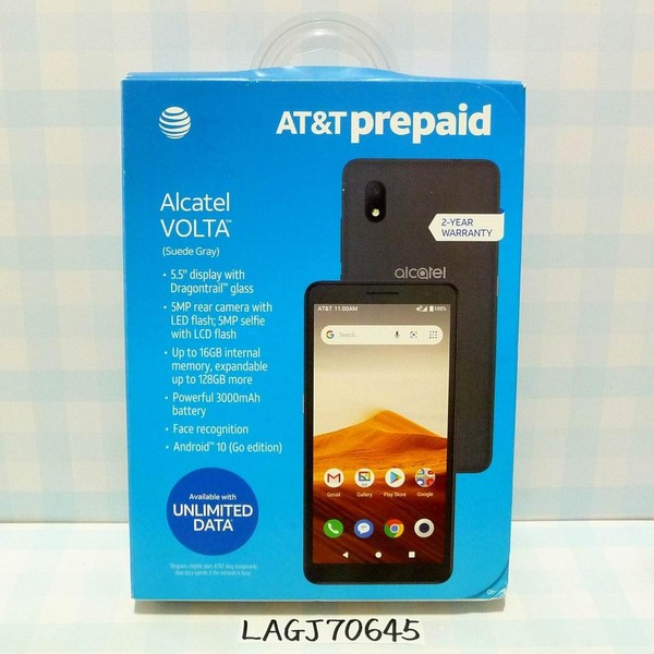 Alcatel Volta - AT&T, 16 GB, Black