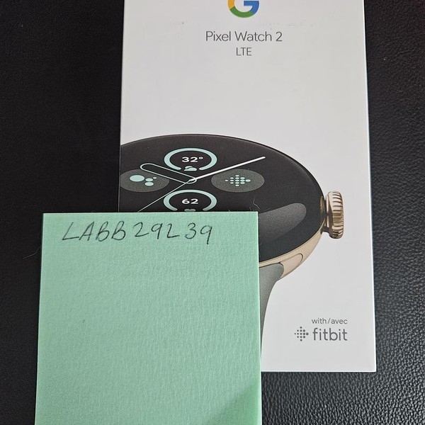 Google Pixel Watch 2 - Unlocked, Gold, LTE