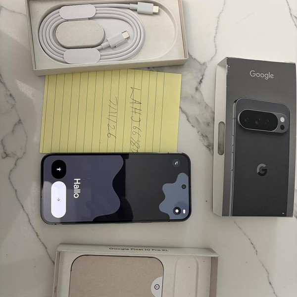 Google Pixel 10 Pro XL - Verizon, 256 GB, Obsidian, GUL82