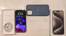 Good
													Apple iPhone 15 Pro Max - Unlocked, Natural, 256 GB, A2849, photo 1 of 13