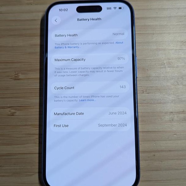 Apple iPhone 16 - Verizon, 128 GB, Ultramarine, A3081