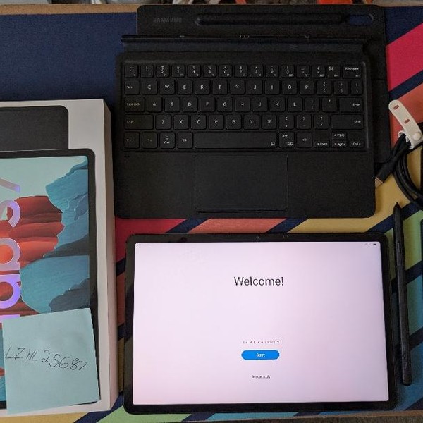 Samsung Galaxy Tab S7 - Wi-Fi, 256 GB, Mystic Black, 8 GB, SM-T870, Wi-Fi