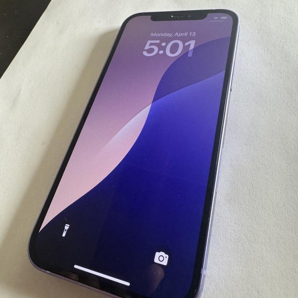 Apple iPhone 12 - Unlocked, 64 GB, Purple, A2172