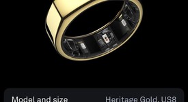 Fair
													Oura Ring Gen 3 - Gold, Size 8, Heritage, photo 2 of 7