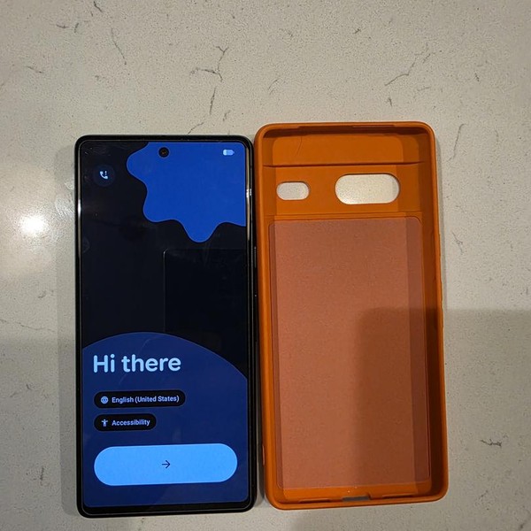 Google Pixel 7 - Unlocked, 128 GB, Obsidian, 8 GB, GVU6C, Sub-6 5G